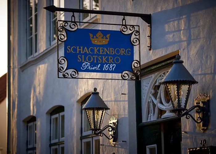 여관 Schackenborg Slotskro 톤더